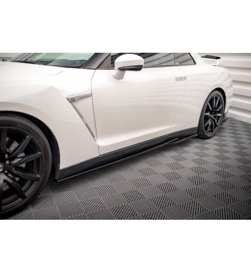 Side skirt diffusers for Nissan GTR R35 Facelift