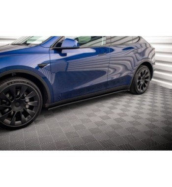 Side skirt diffusers V.2 for Tesla Model Y