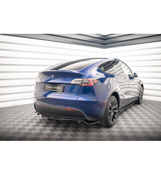Diffusore posteriore con alette verticali per Tesla Model Y