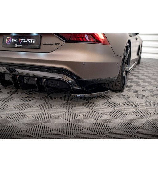 Splitter laterali posteriori V.2 per Audi e-Tron GT / RS GT Mk1