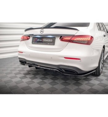 Diffusore posteriore con alette verticali per Mercedes-Benz E AMG-Line Sedan W213 Facelift