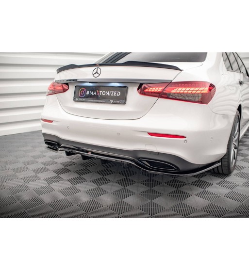 Diffusore posteriore con alette verticali per Mercedes-Benz E AMG-Line Sedan W213 Facelift