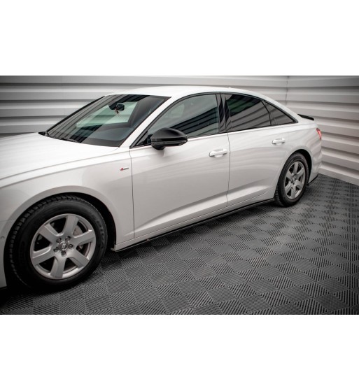 Side skirt diffusers for Audi A6 C8