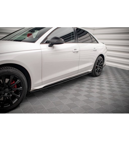Side skirt diffusers for Audi A4 Sedan / Avant B9 Facelift