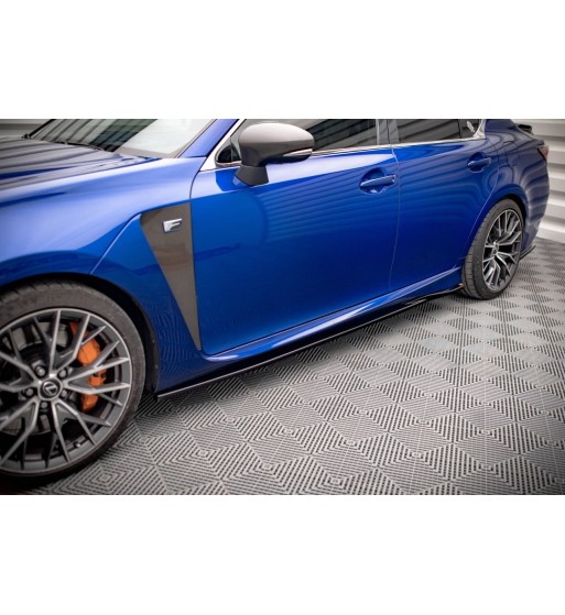 Side skirt diffusers for Lexus GS F Mk4 Facelift