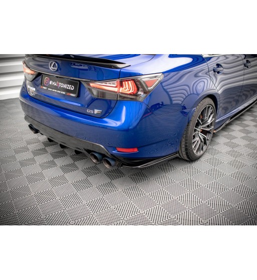 Splitter laterali posteriori per Lexus GS F Mk4 Facelift