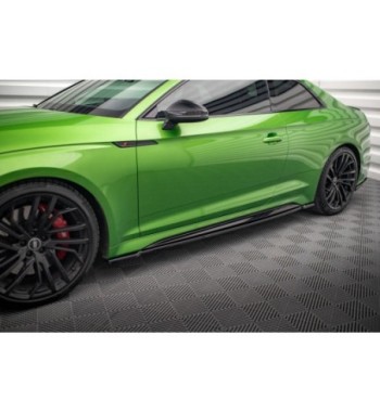 Side skirt diffusers for Audi RS5 Coupe F5 Facelift