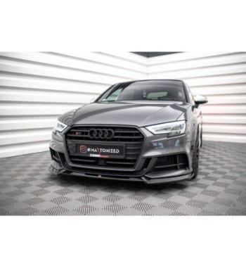 Front splitter V.3 for Audi S3 / A3 S-Line Sportback 8V Facelift