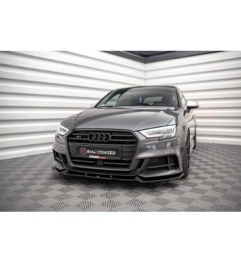 Front splitter V.1 for Audi S3 / A3 S-Line Sportback 8V Facelift