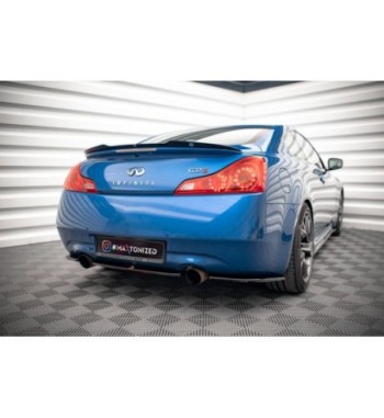 Spoiler extension for Infiniti G37 Coupe