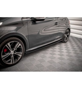 Side skirt diffusers for Peugeot 208 GTi Mk1