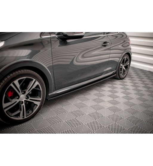 Side skirt diffusers for Peugeot 208 GTi Mk1
