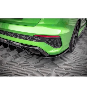 Rear side splitters for Audi RS3 Sedan 8Y