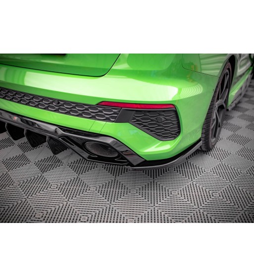 Rear side splitters for Audi RS3 Sedan 8Y