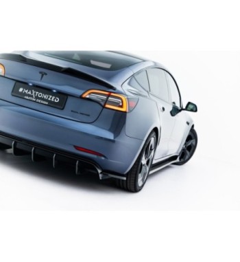 Splitter laterali posteriori V.2 per Tesla Model 3