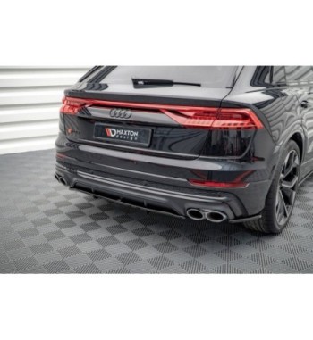 Diffusore posteriore con alette verticali per Audi SQ8 Mk1