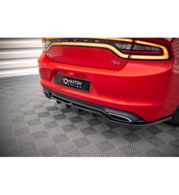 Diffusore posteriore con alette verticali per Dodge Charger RT Mk7 Facelift