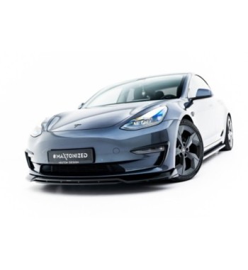 Front splitter V.3 for Tesla Model 3