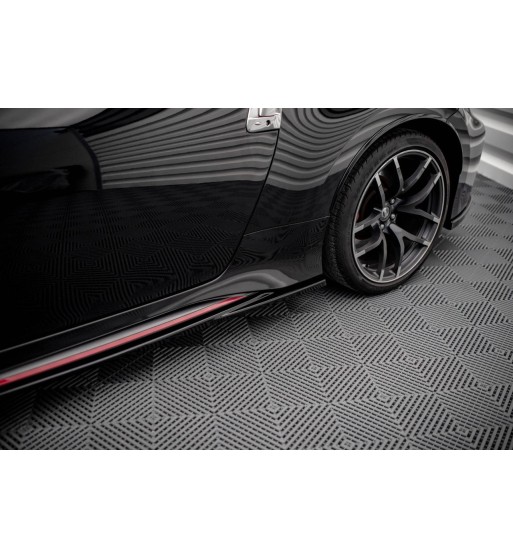 Side skirt diffusers V.2 for Nissan 370Z Nismo Facelift
