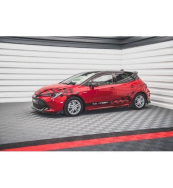 Diffusori delle minigonne laterali V.1 + Flap per Toyota Corolla GR Sport Hatchback Mk12