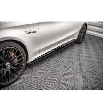 Side skirt diffusers V.1 for Mercedes-AMG C 63AMG Coupe C205 Facelift
