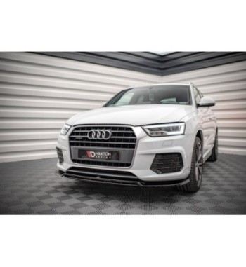 Front splitter V.2 for Audi Q3 Sport 8U Facelift