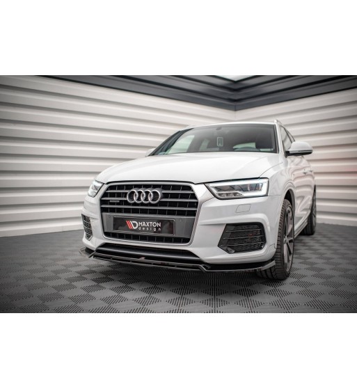 Front splitter V.2 for Audi Q3 Sport 8U Facelift