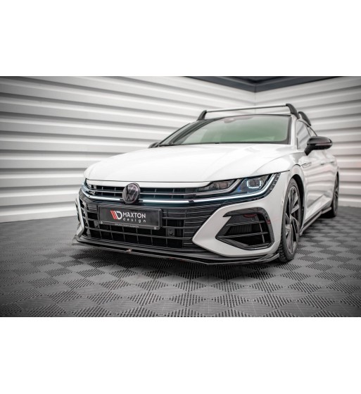 Front splitter V.3 for Volkswagen Arteon R Sedan / Shooting Brake Mk1 Facelift