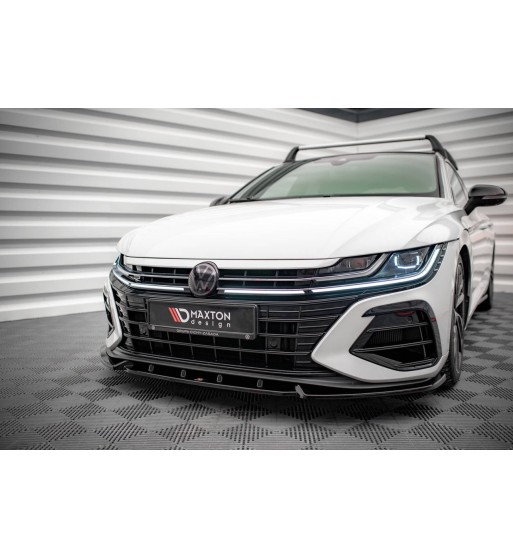 Front splitter V.2 for Volkswagen Arteon R Sedan / Shooting Brake Mk1 Facelift