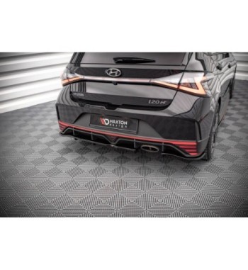 Diffusore posteriore con alette verticali per Hyundai I20 N Mk3