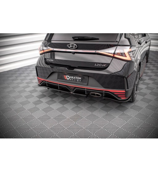 Diffusore posteriore con alette verticali per Hyundai I20 N Mk3