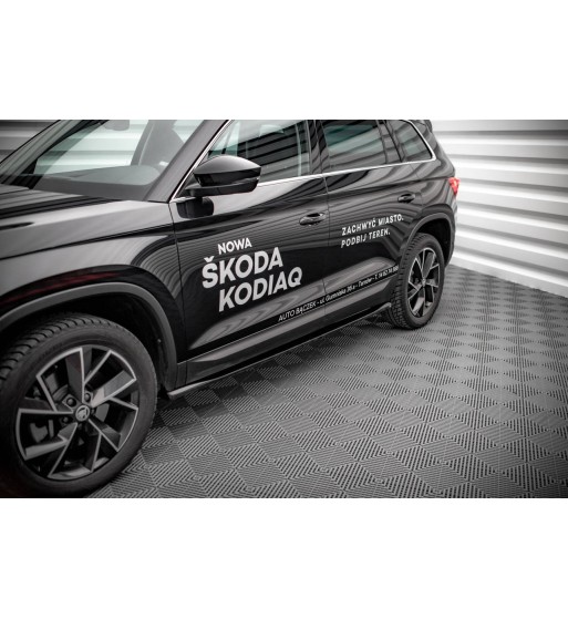 Side skirt diffusers for Skoda Kodiaq Mk1 Facelift