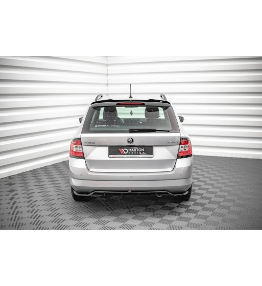 Diffusore posteriore con alette verticali per Skoda Fabia Combi Mk3