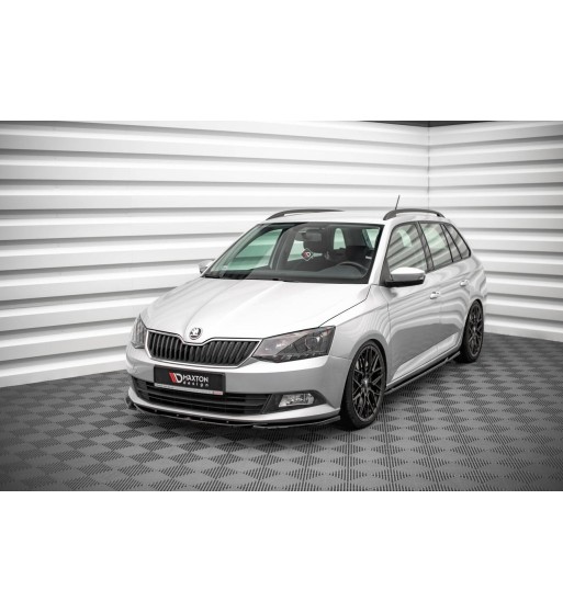 Front splitter V.2 for Skoda Fabia Mk3