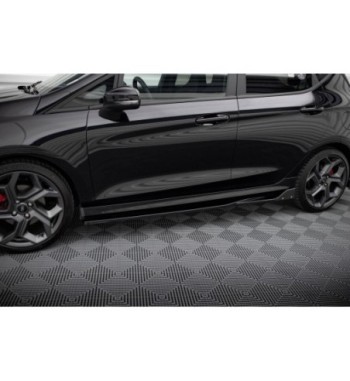 Side skirt diffusers V.2 + Flaps for Ford Fiesta ST / ST-Line