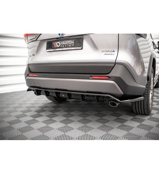 Diffusore posteriore con alette verticali per Toyota RAV4 Mk5