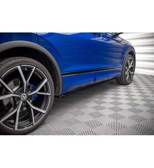 Side skirt diffusers for Volkswagen Tiguan R / R-Line Mk2 Facelift