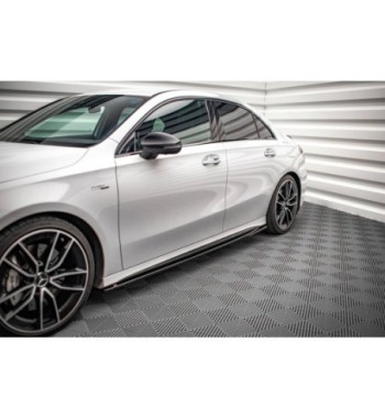 Side skirt diffusers V.2 for Mercedes A35 AMG / AMG-Line W177