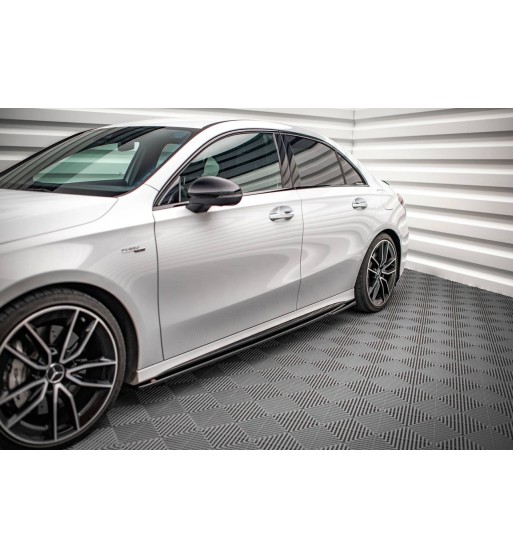 Side skirt diffusers V.2 for Mercedes A35 AMG / AMG-Line W177