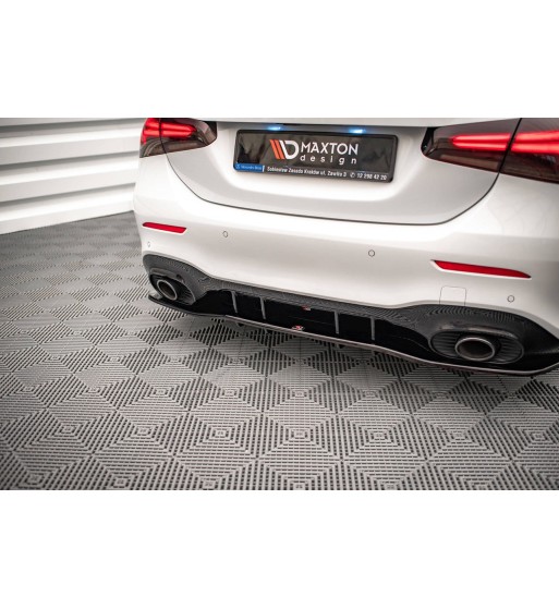 Diffusore posteriore con alette verticali V.1 per Mercedes A 35 AMG Sedan V177