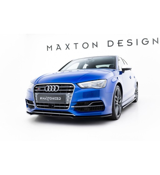 Front splitter V.2 for Audi S3 / A3 S-Line 8V Sedan / Cabrio