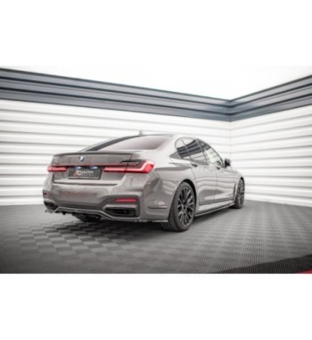 Diffusore posteriore con alette verticali V.1 per BMW 7 M-Pack G11 / G12 Facelift