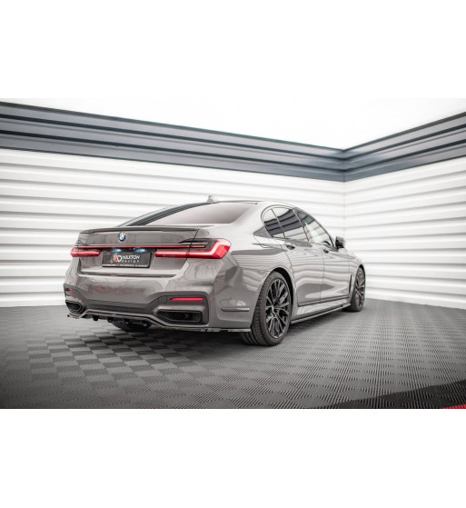 Diffusore posteriore con alette verticali V.1 per BMW 7 M-Pack G11 / G12 Facelift