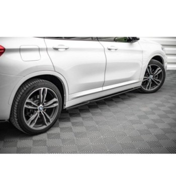 Seitenschweller Diffusor passend für BMW X1 M-Pack F48 / F48 Facelift