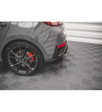 Splitter laterali posteriori V.2 per Hyundai I30 N Hatchback Mk3 Facelift