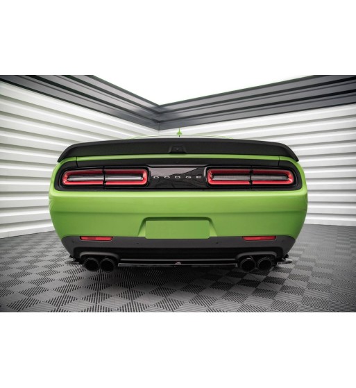 Hinten Splitter passend für Dodge Challenger SRT Hellcat Widebody Mk3/Mk3 Facelift