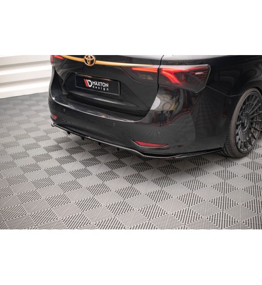Diffusore posteriore con alette verticali per Toyota Avensis Wagon Mk3 Facelift