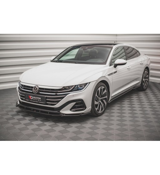 Front splitter V.1 for Volkswagen Arteon R-Line Sedan / Shooting Brake Mk1 Facelift