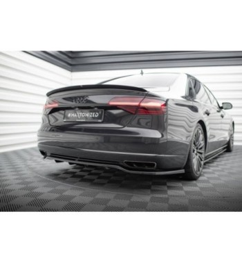 Diffusore posteriore con alette verticali per Audi A8 D4 Facelift