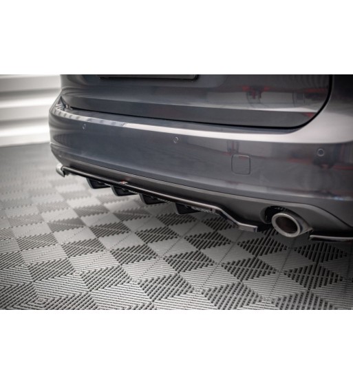 Diffusore posteriore con alette verticali V.1 per Volvo V90 Mk2